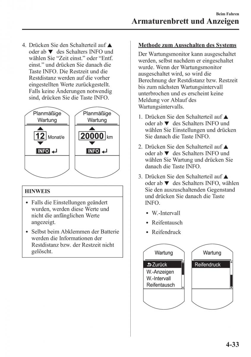 manual Mazda CX 5 Mazda CX 5 Handbuch / page 183