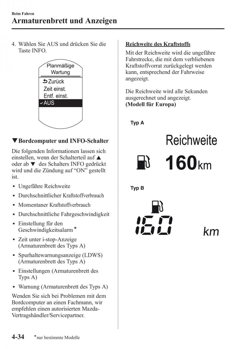 manual Mazda CX 5 Mazda CX 5 Handbuch / page 184