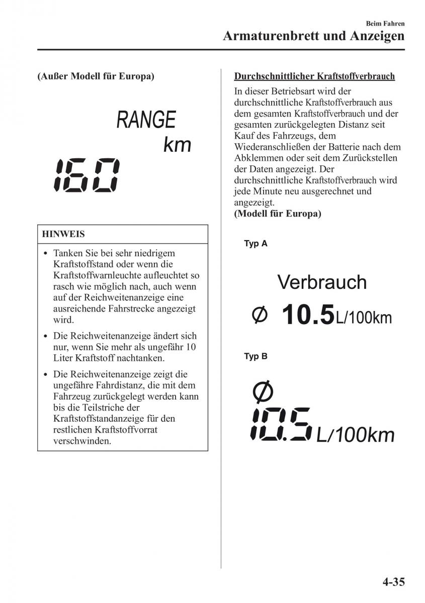 manual Mazda CX 5 Mazda CX 5 Handbuch / page 185