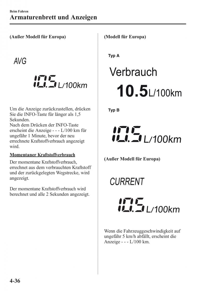 manual Mazda CX 5 Mazda CX 5 Handbuch / page 186