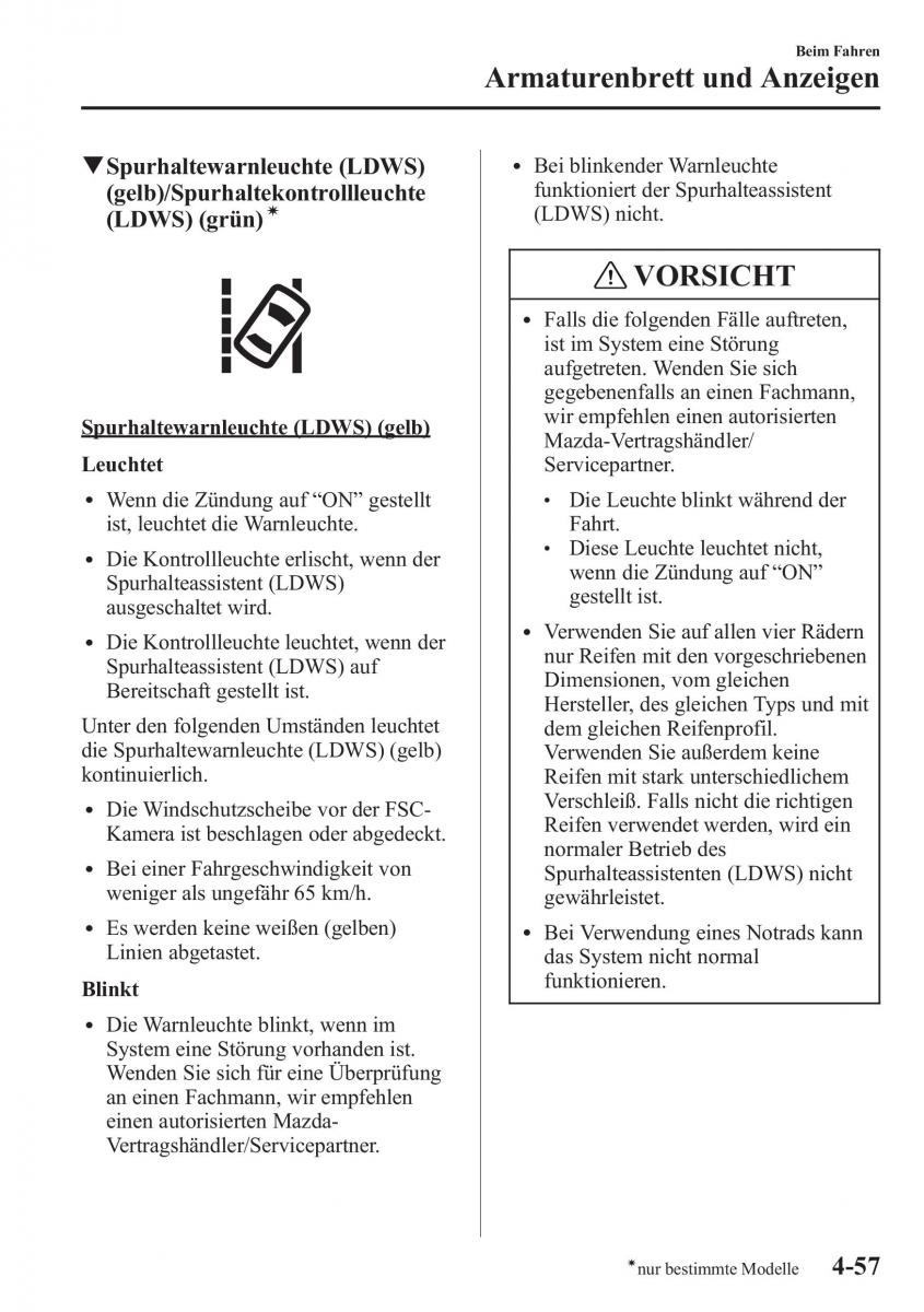 manual Mazda CX 5 Mazda CX 5 Handbuch / page 207