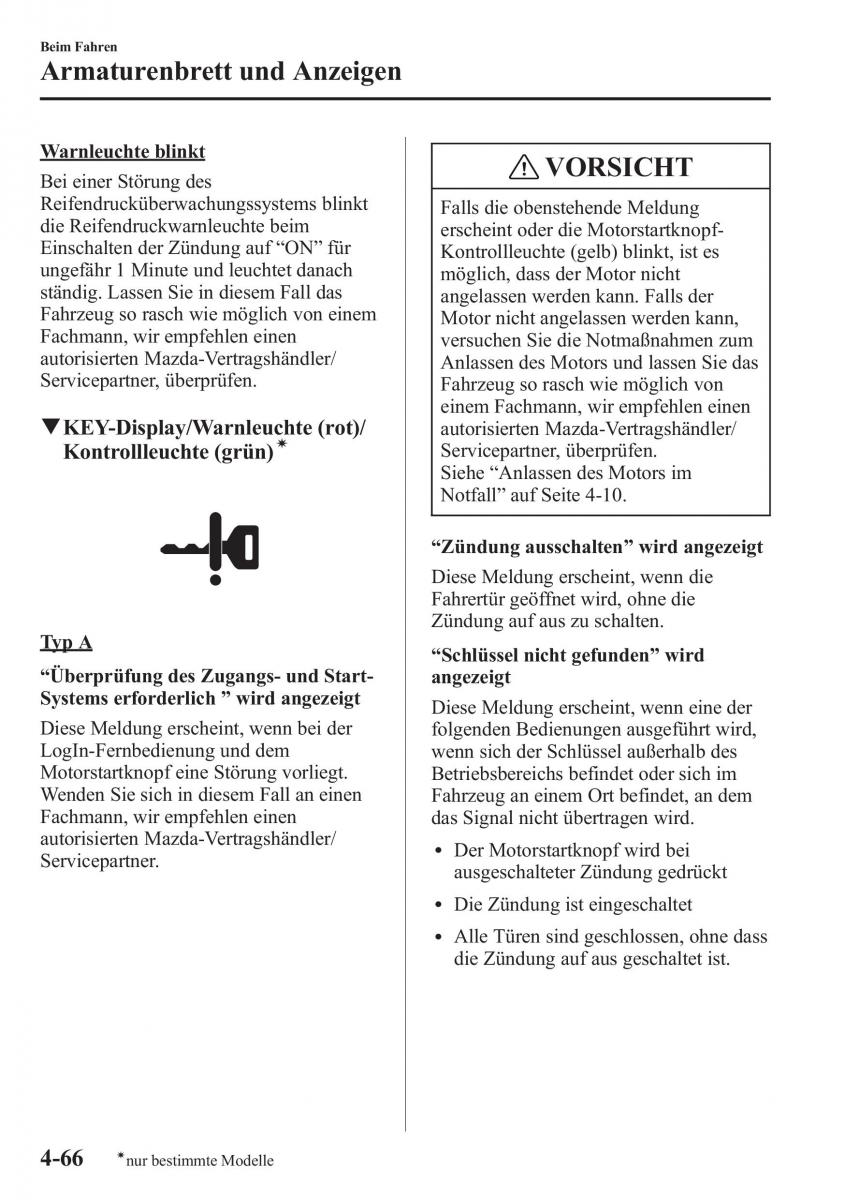 manual Mazda CX 5 Mazda CX 5 Handbuch / page 216