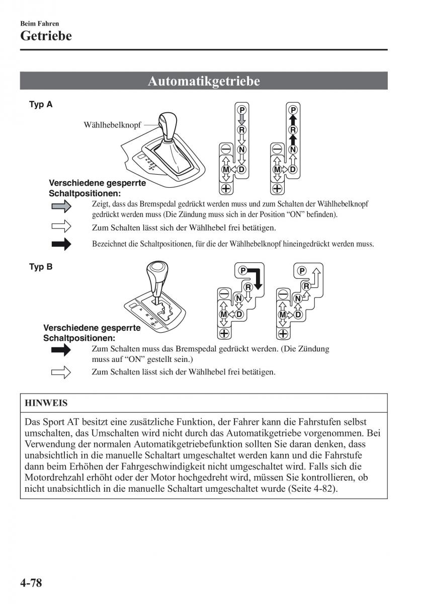 manual Mazda CX 5 Mazda CX 5 Handbuch / page 228