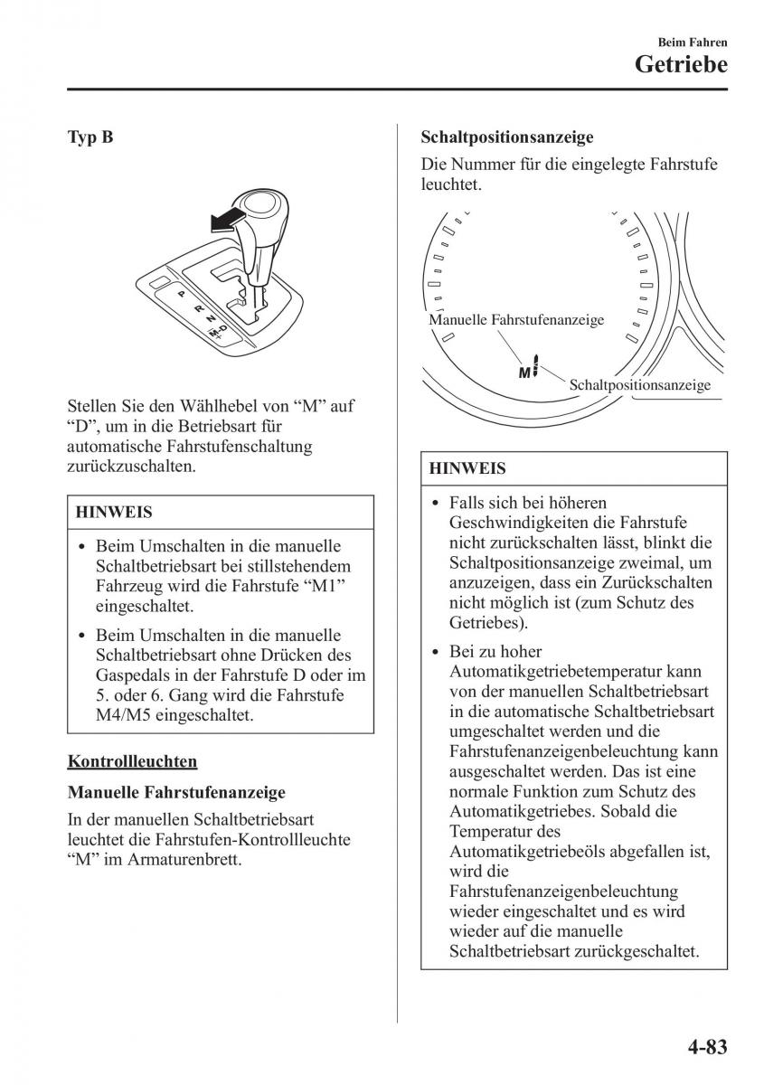 manual Mazda CX 5 Mazda CX 5 Handbuch / page 233