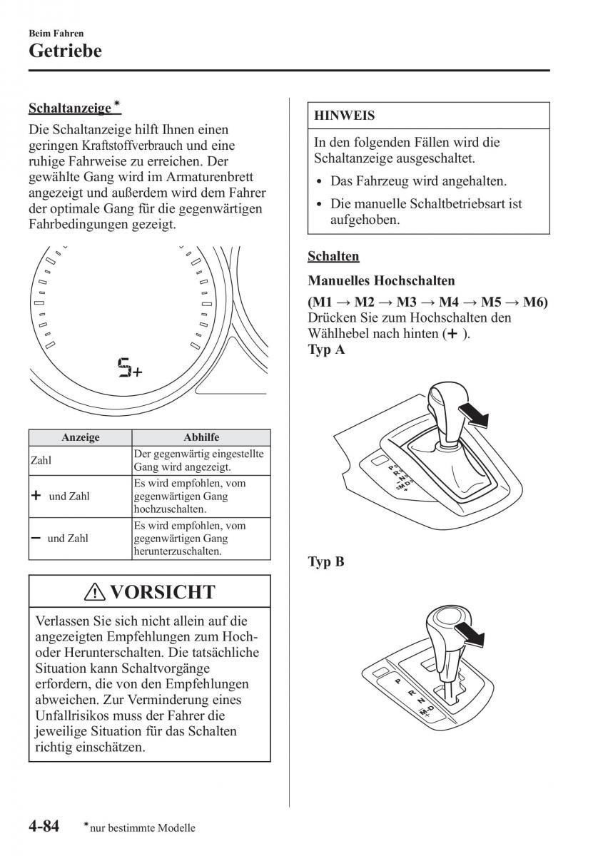 manual Mazda CX 5 Mazda CX 5 Handbuch / page 234