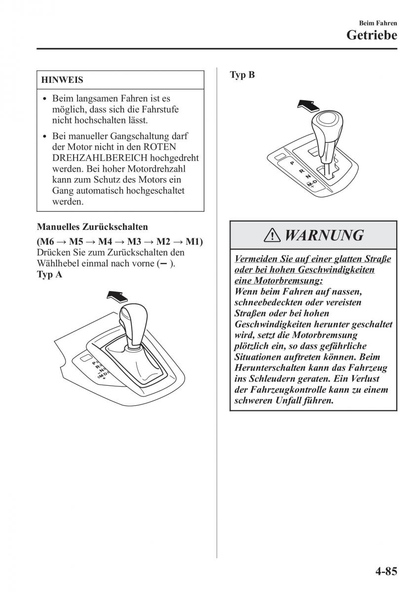 manual Mazda CX 5 Mazda CX 5 Handbuch / page 235