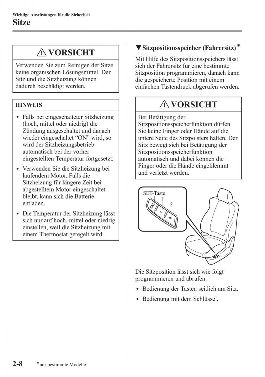 manual Mazda CX 5 Mazda CX 5 Handbuch / page 24