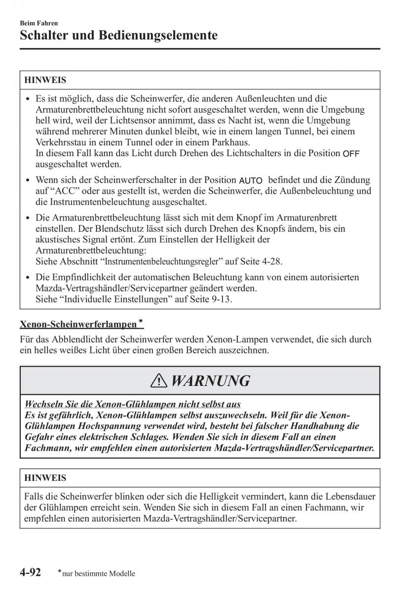 manual Mazda CX 5 Mazda CX 5 Handbuch / page 242