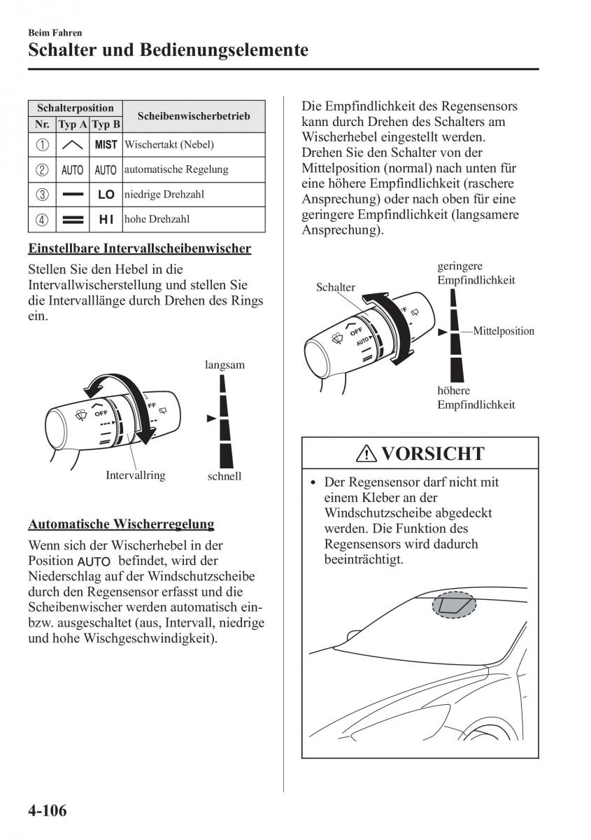 manual Mazda CX 5 Mazda CX 5 Handbuch / page 256