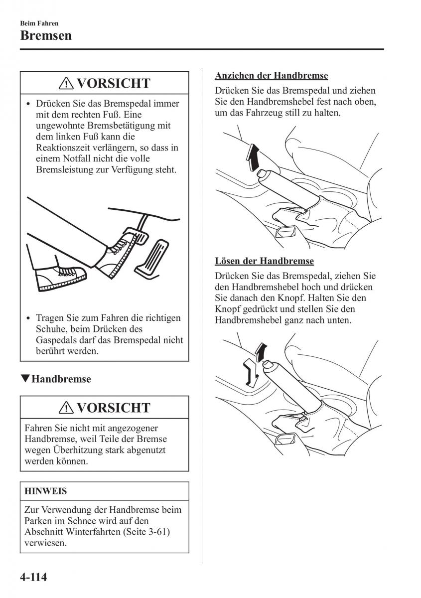 manual Mazda CX 5 Mazda CX 5 Handbuch / page 264