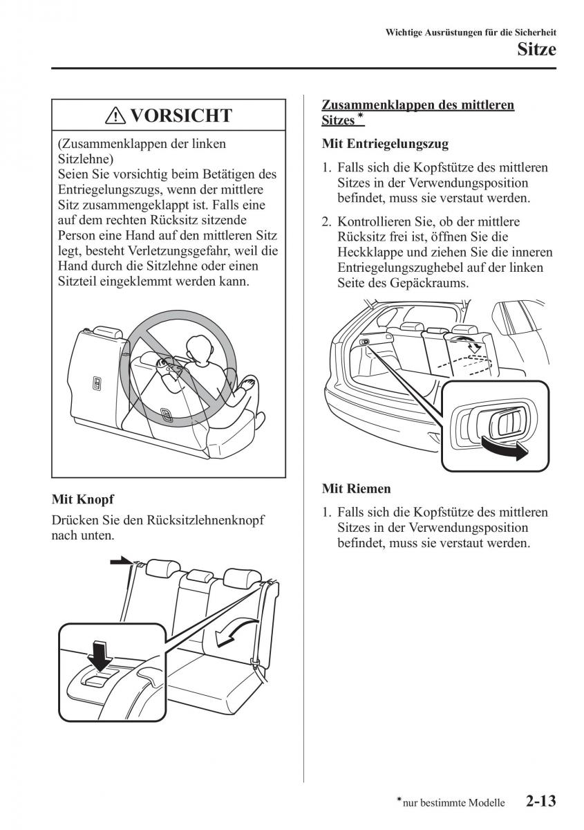 manual Mazda CX 5 Mazda CX 5 Handbuch / page 29