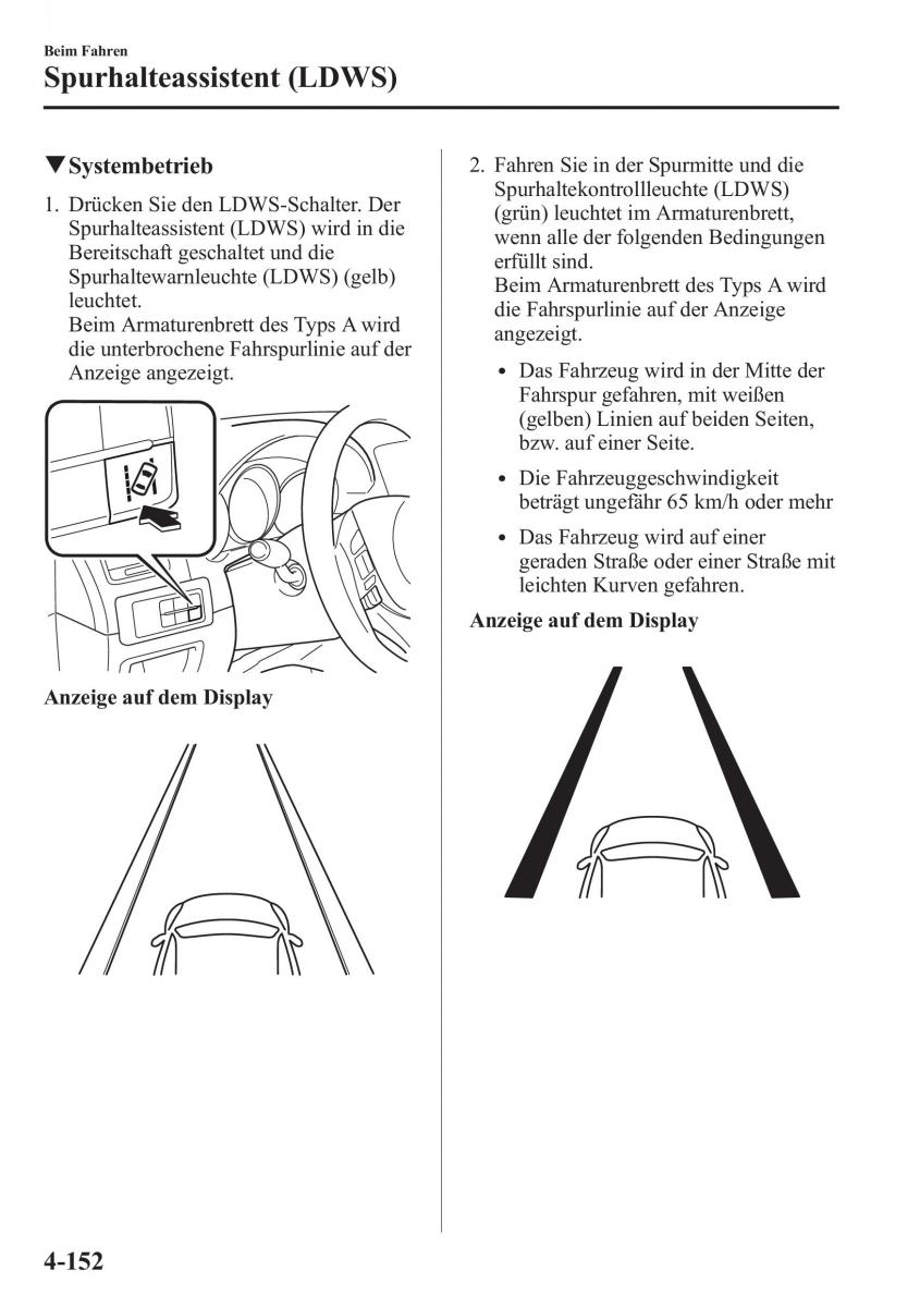 Mazda CX 5 Handbuch / page 302