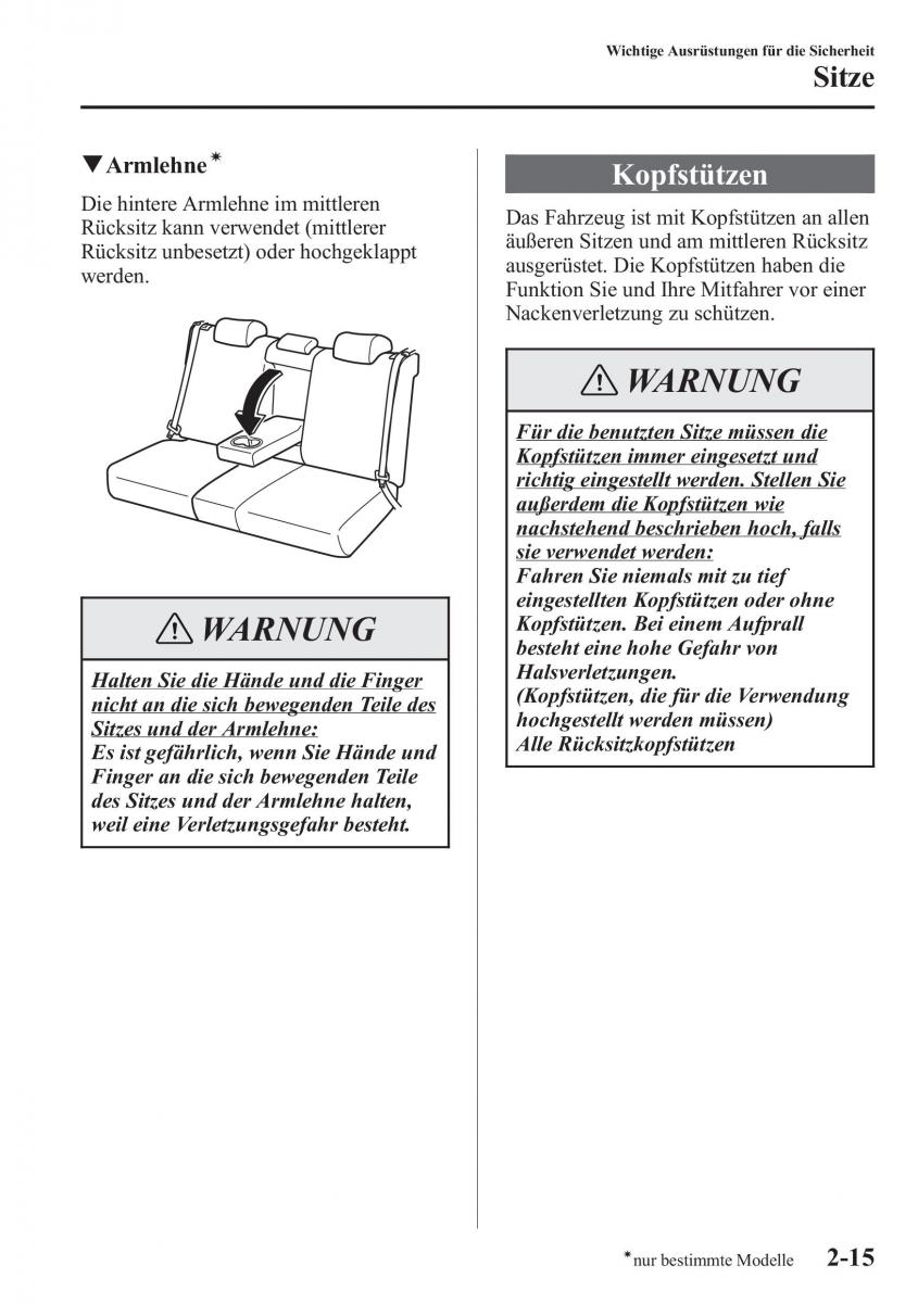 manual Mazda CX 5 Mazda CX 5 Handbuch / page 31