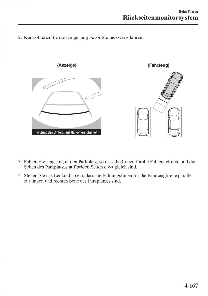 Mazda CX 5 Handbuch / page 317