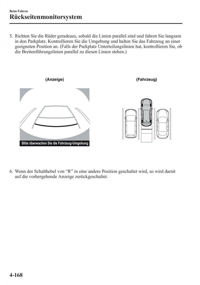 Mazda CX 5 Handbuch / page 318