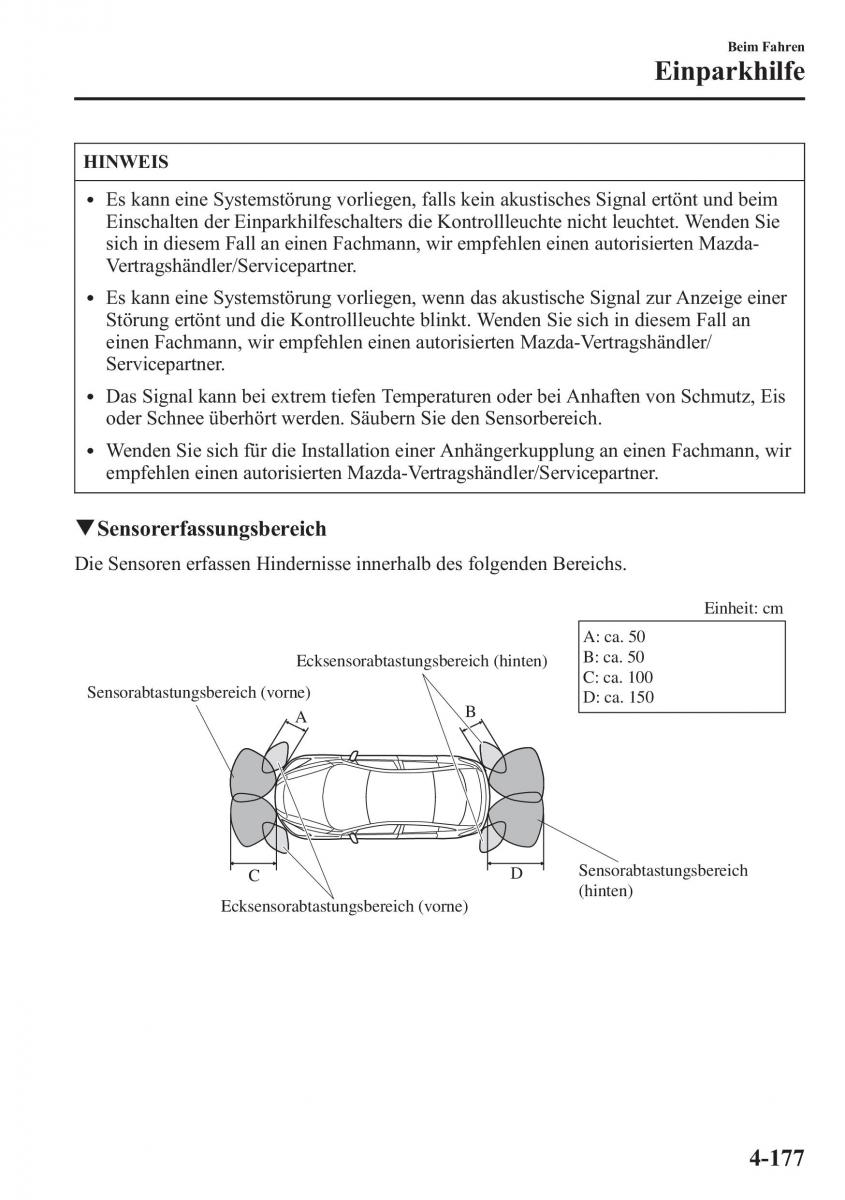 Mazda CX 5 Handbuch / page 327