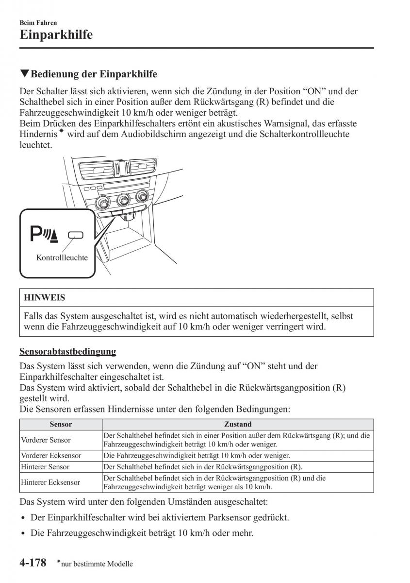 Mazda CX 5 Handbuch / page 328