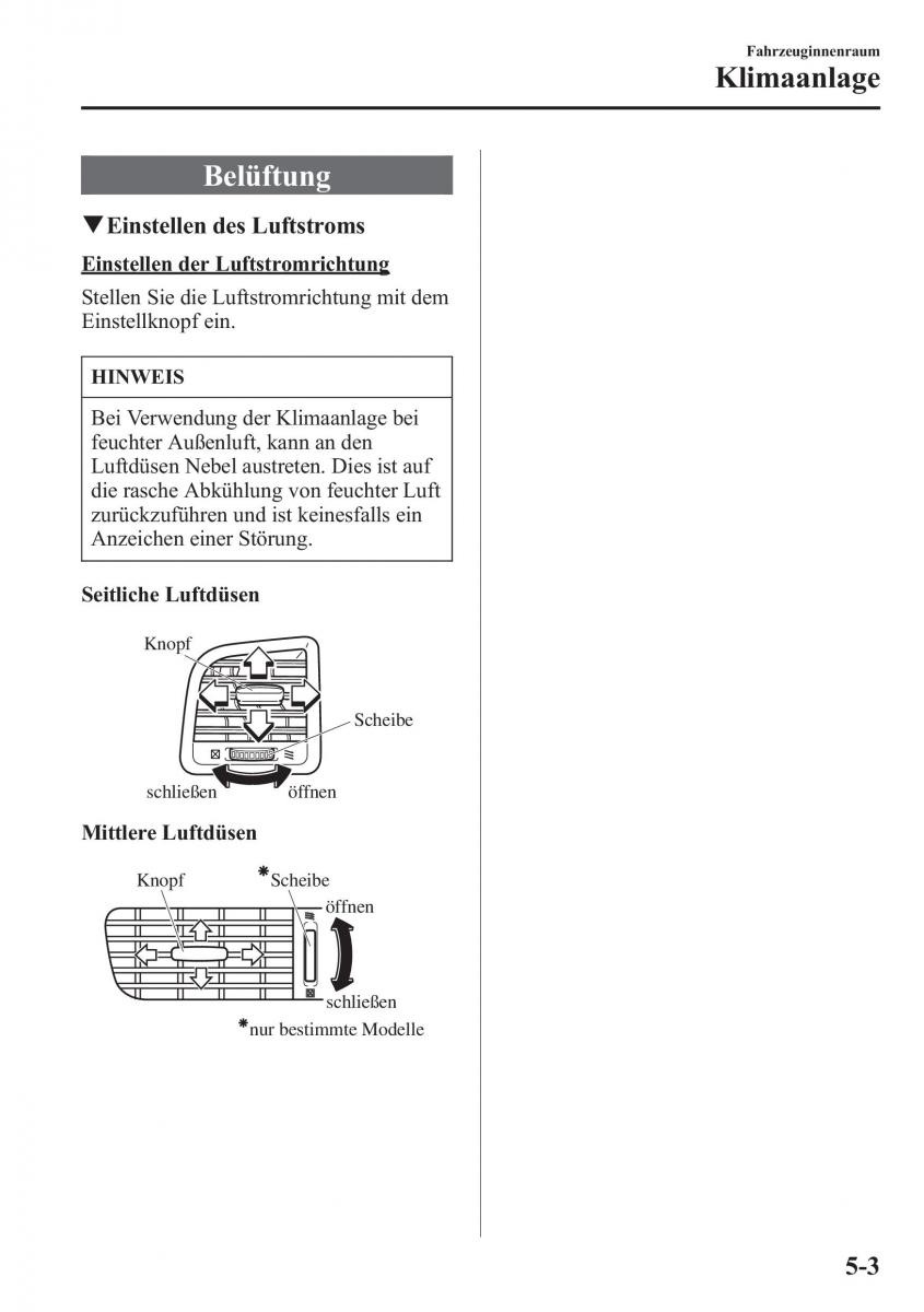 Mazda CX 5 Handbuch / page 337