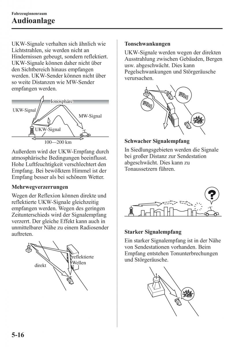 Mazda CX 5 Handbuch / page 350