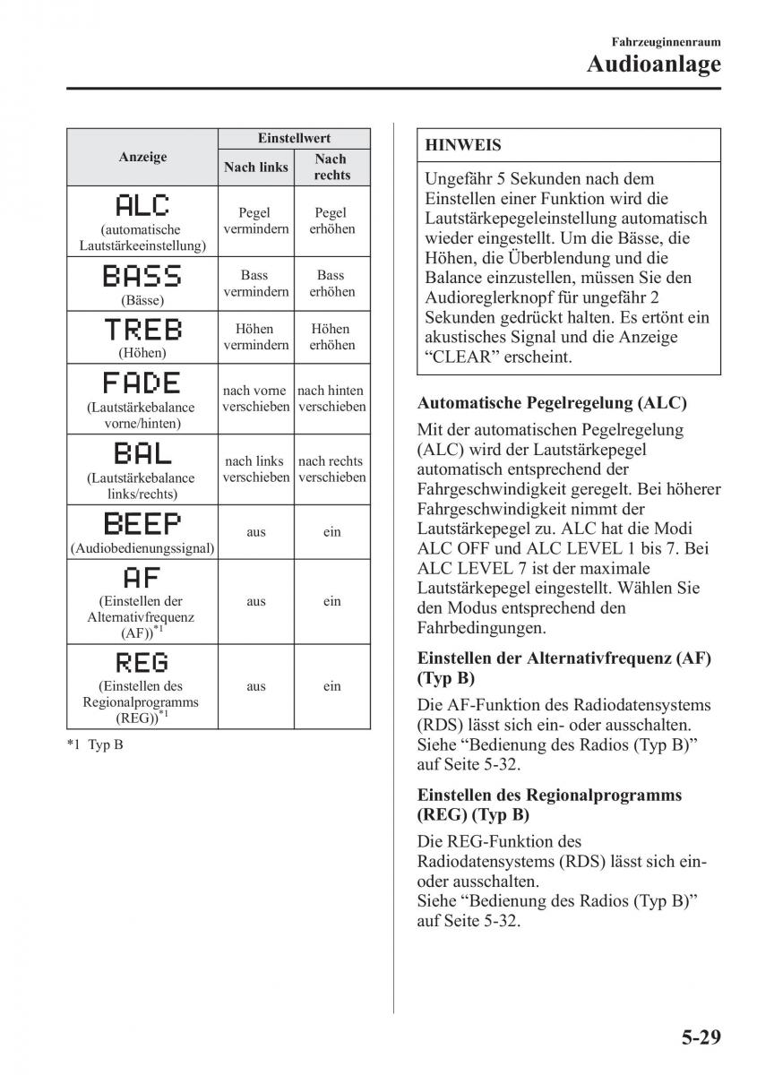 Mazda CX 5 Handbuch / page 363