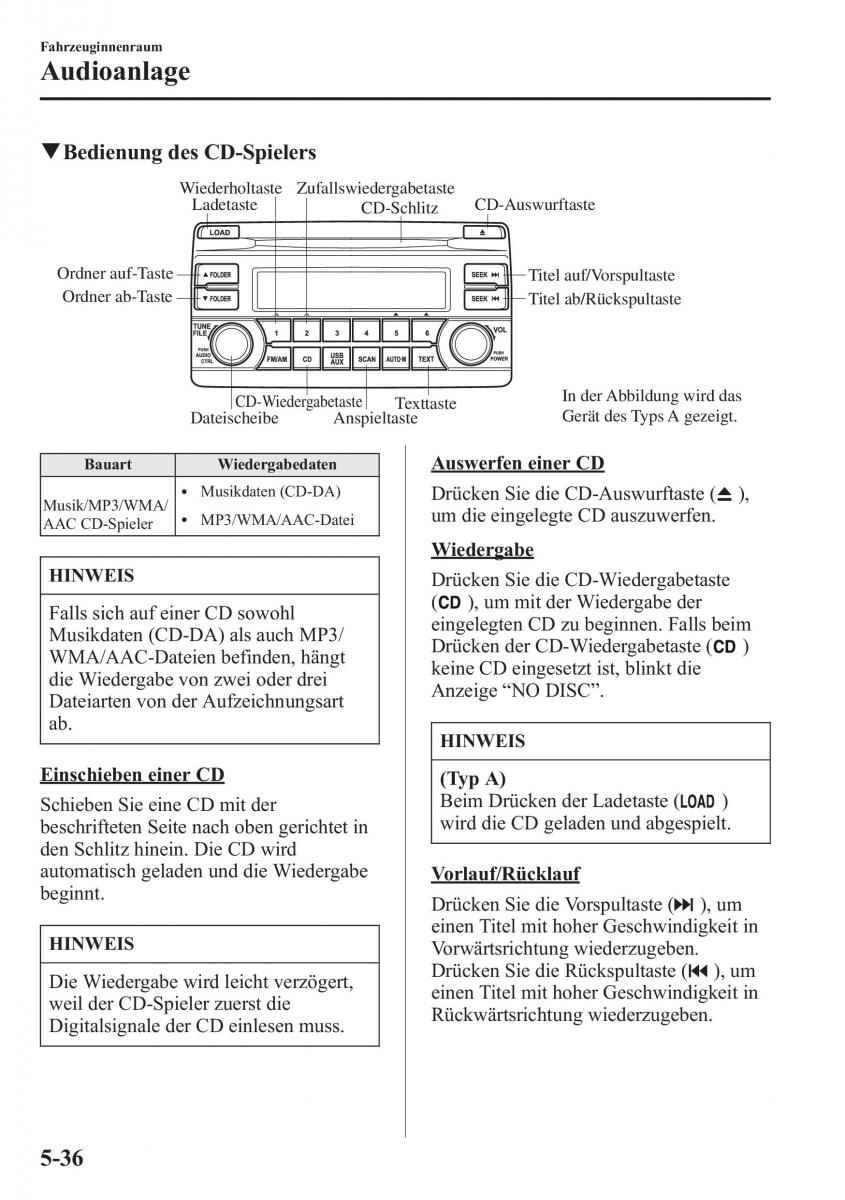 Mazda CX 5 Handbuch / page 370