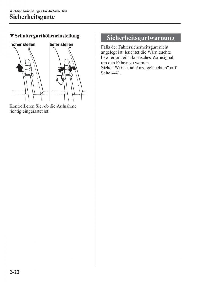 manual Mazda CX 5 Mazda CX 5 Handbuch / page 38