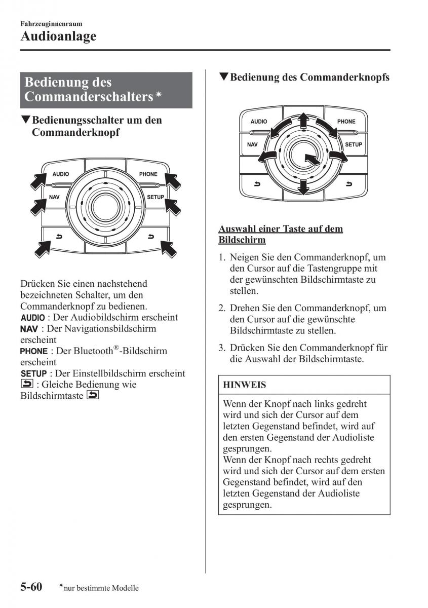 Mazda CX 5 Handbuch / page 394