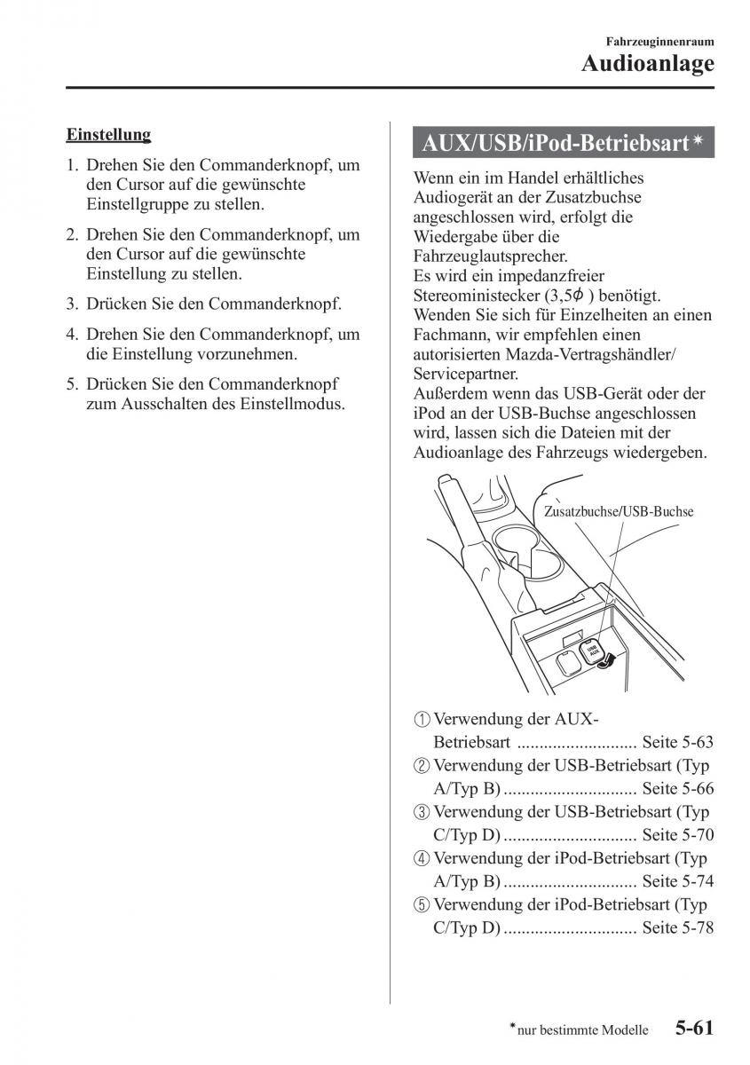 Mazda CX 5 Handbuch / page 395