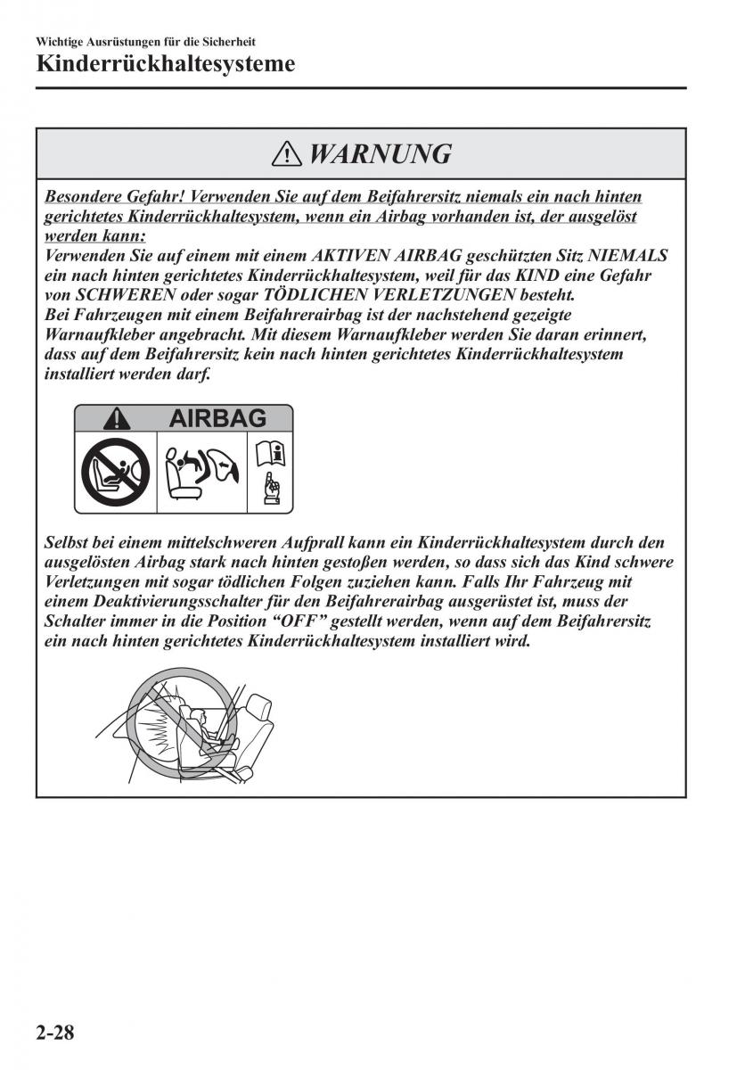 manual Mazda CX 5 Mazda CX 5 Handbuch / page 44