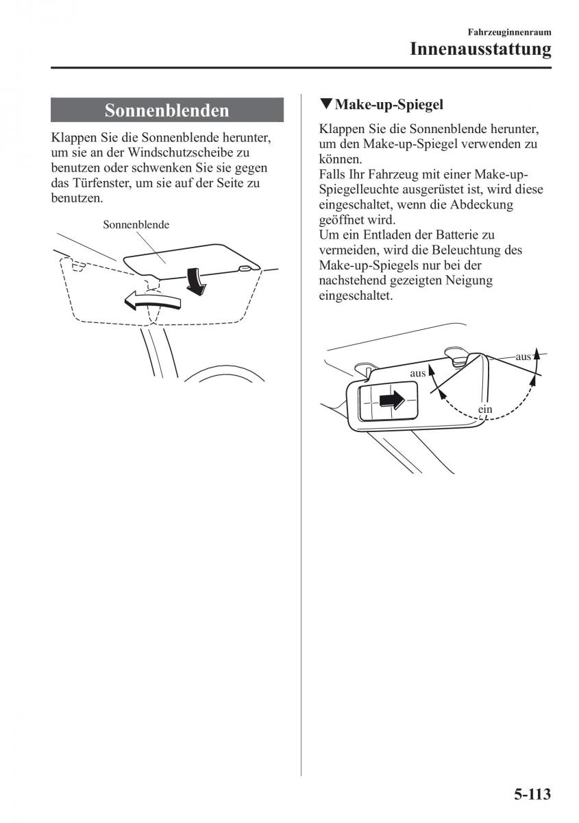 manual Mazda CX 5 Mazda CX 5 Handbuch / page 447