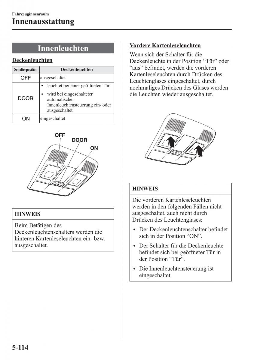 manual Mazda CX 5 Mazda CX 5 Handbuch / page 448