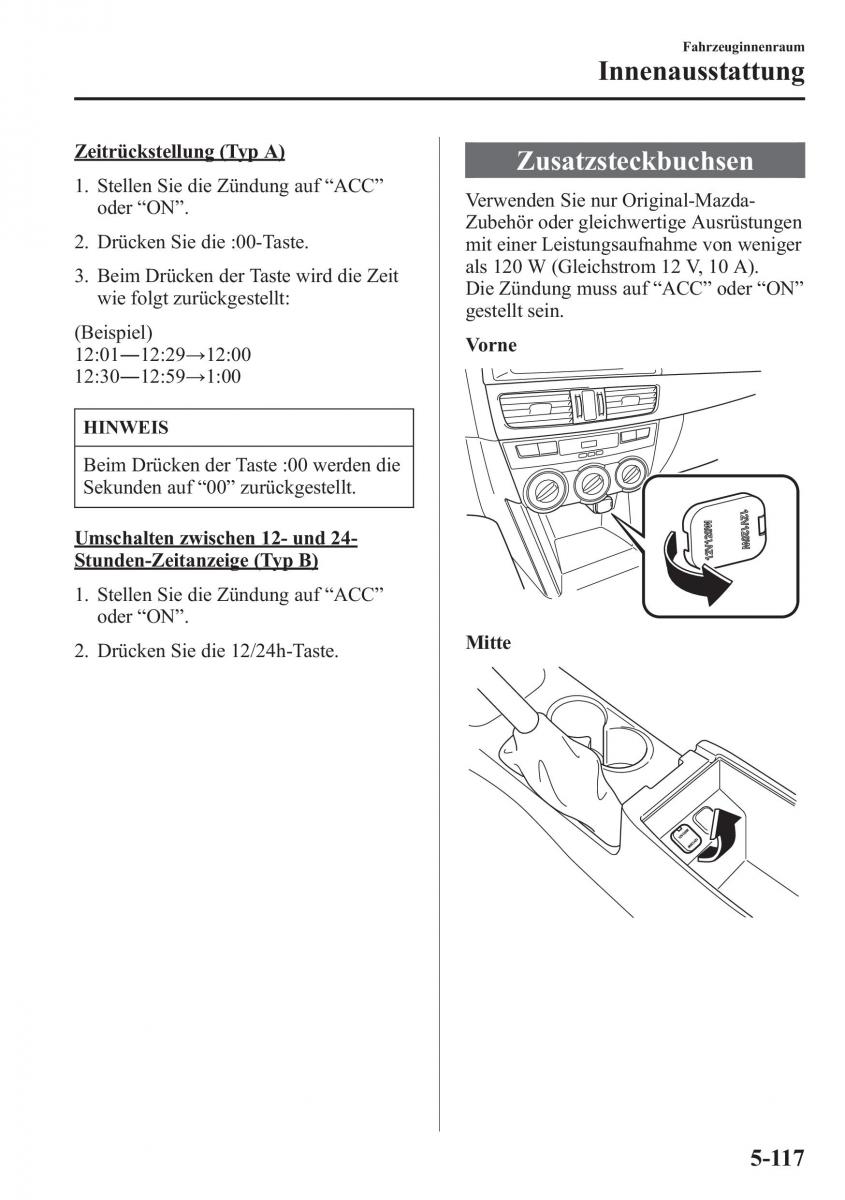 manual Mazda CX 5 Mazda CX 5 Handbuch / page 451