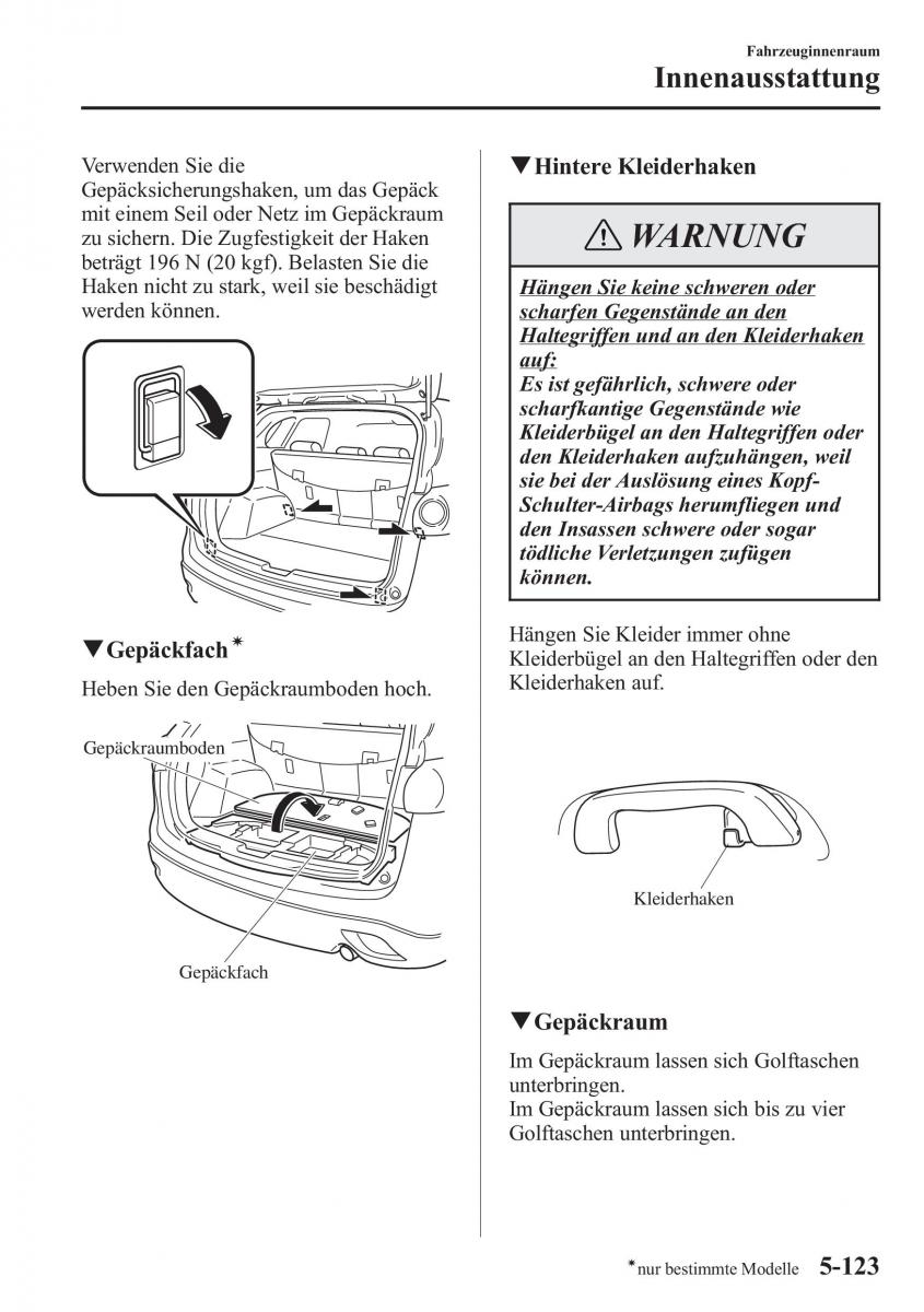 manual Mazda CX 5 Mazda CX 5 Handbuch / page 457