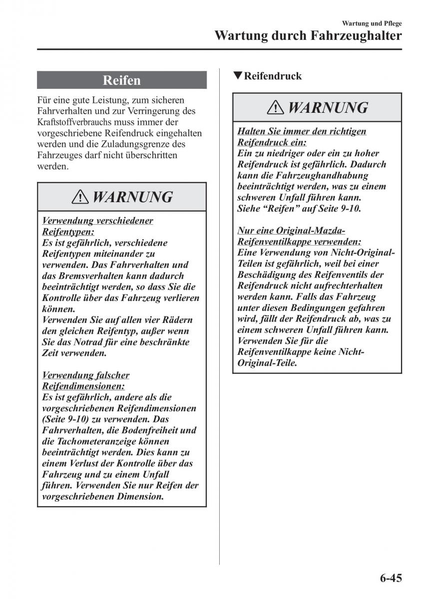 manual Mazda CX 5 Mazda CX 5 Handbuch / page 505