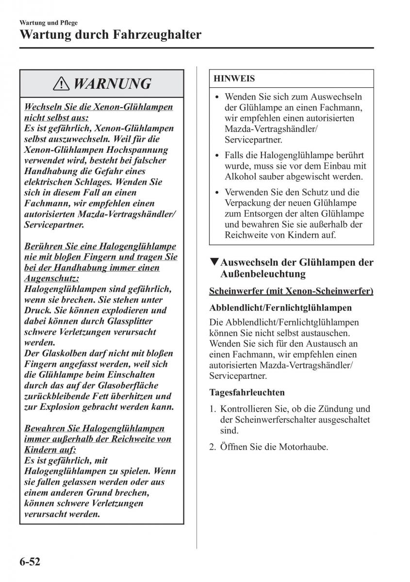 manual Mazda CX 5 Mazda CX 5 Handbuch / page 512