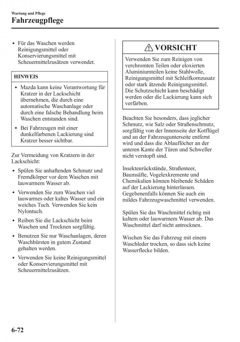 manual Mazda CX 5 Mazda CX 5 Handbuch / page 532