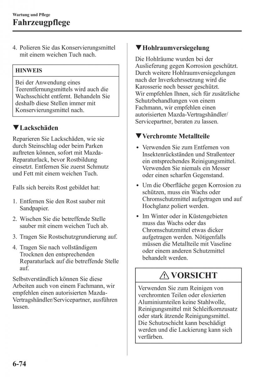 manual Mazda CX 5 Mazda CX 5 Handbuch / page 534