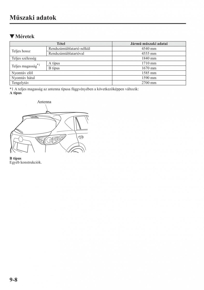 Mazda CX 5 Kezelesi utmutato / page 575