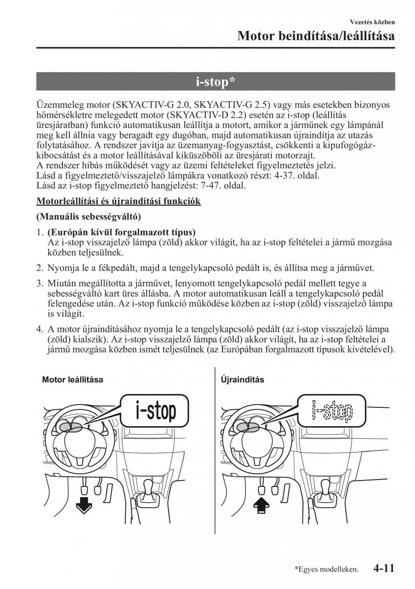 Mazda CX 5 Kezelesi utmutato / page 148