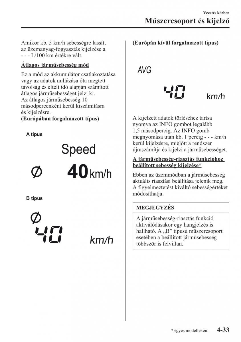 Mazda CX 5 Kezelesi utmutato / page 170