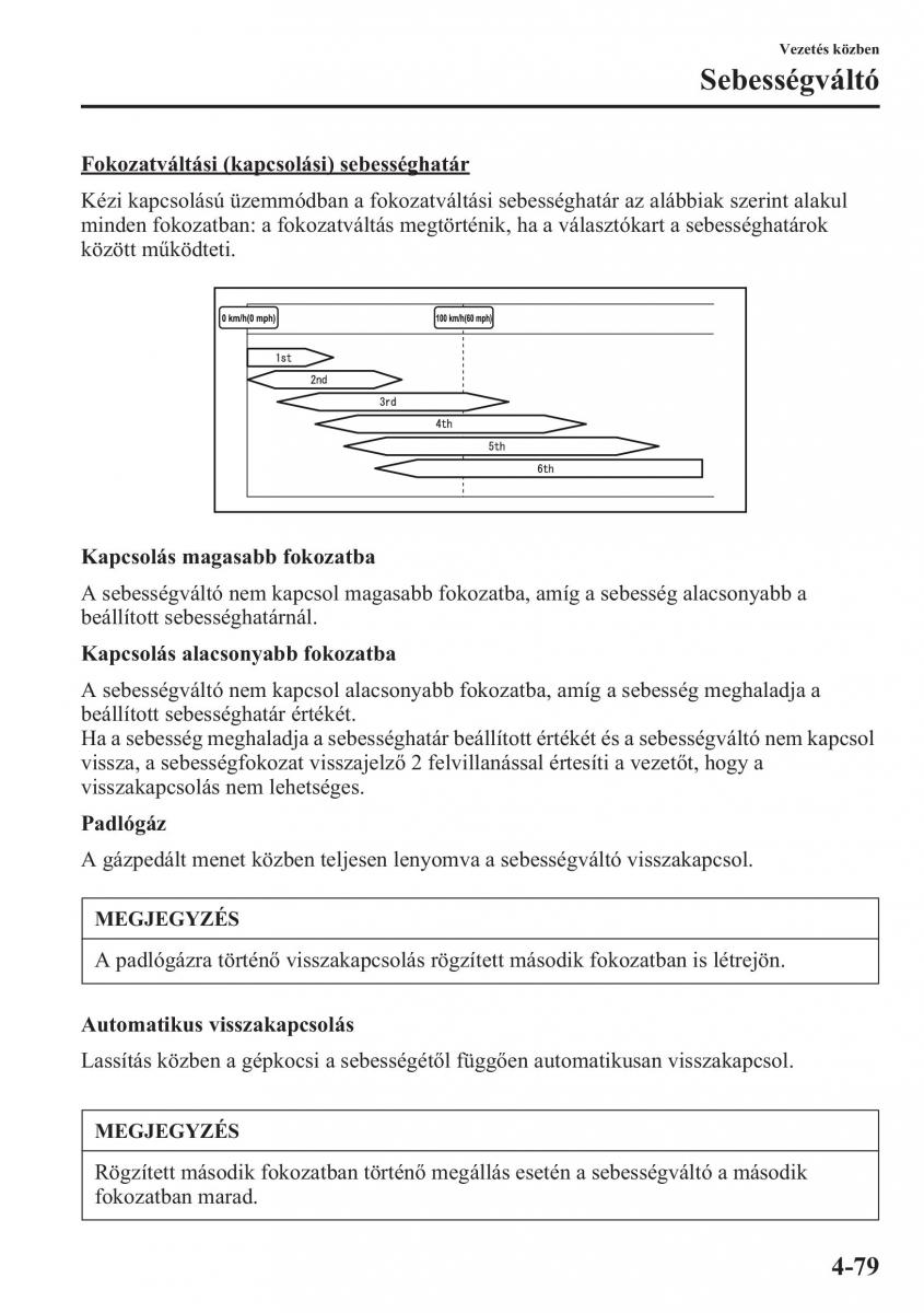 Mazda CX 5 Kezelesi utmutato / page 216