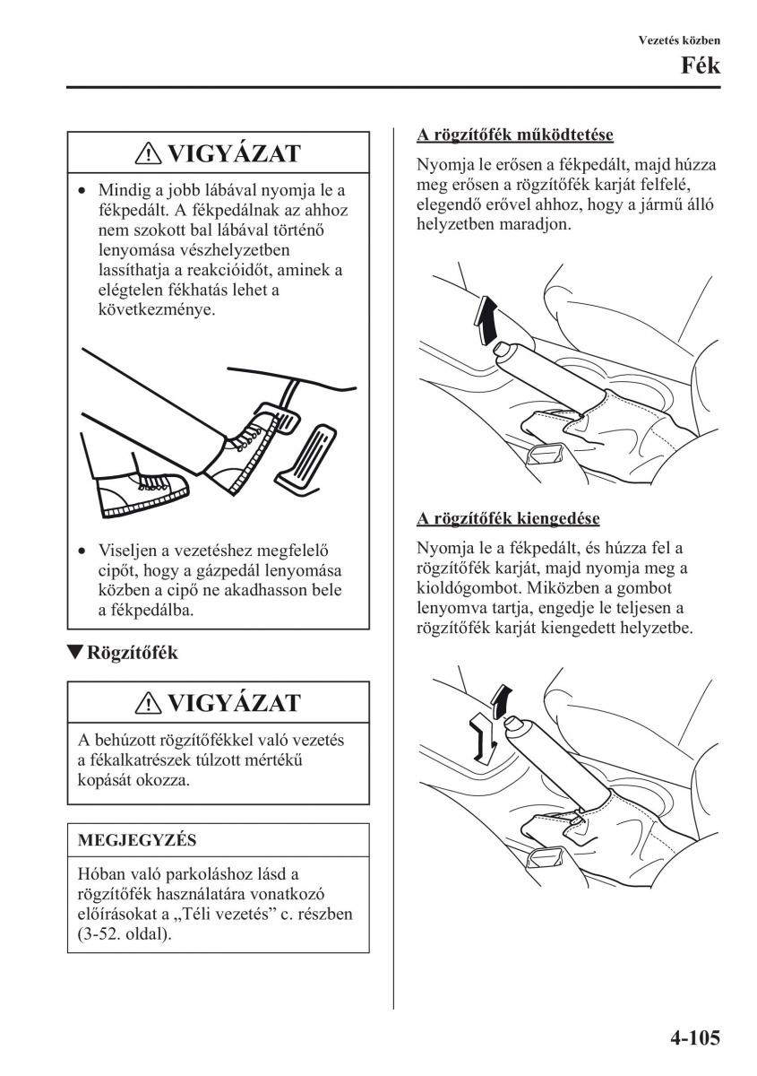 Mazda CX 5 Kezelesi utmutato / page 242