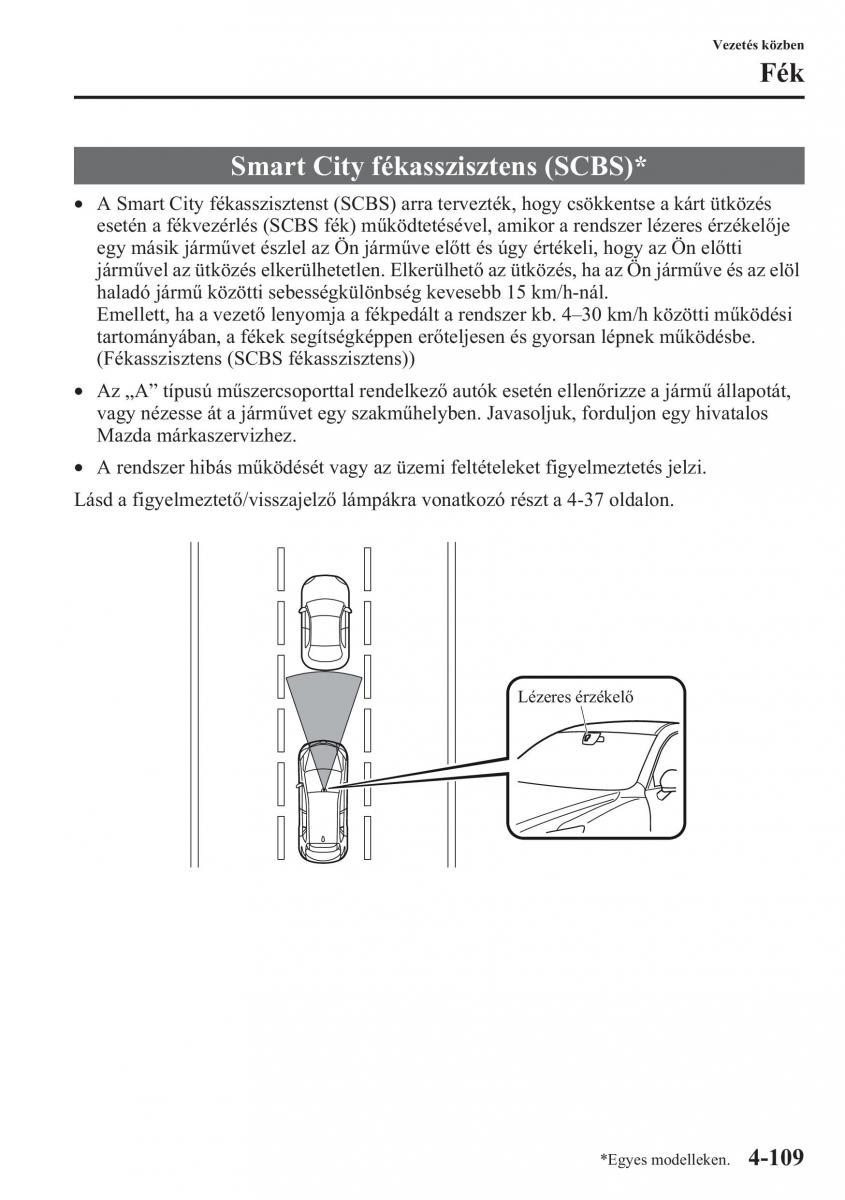 Mazda CX 5 Kezelesi utmutato / page 246