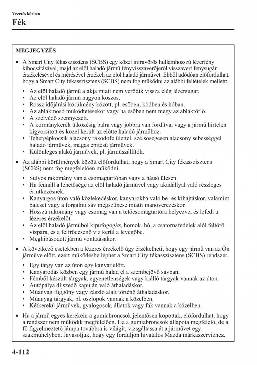 Mazda CX 5 Kezelesi utmutato / page 249