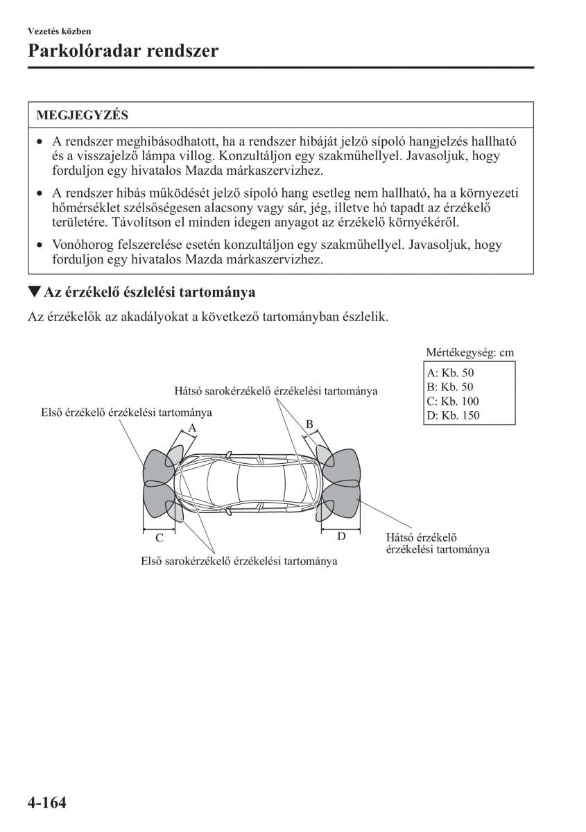 Mazda CX 5 Kezelesi utmutato / page 301