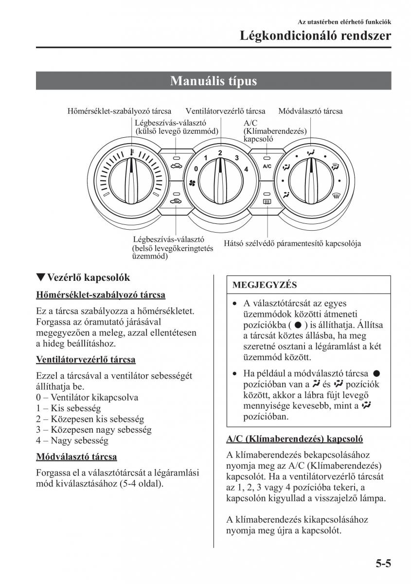 Mazda CX 5 Kezelesi utmutato / page 312