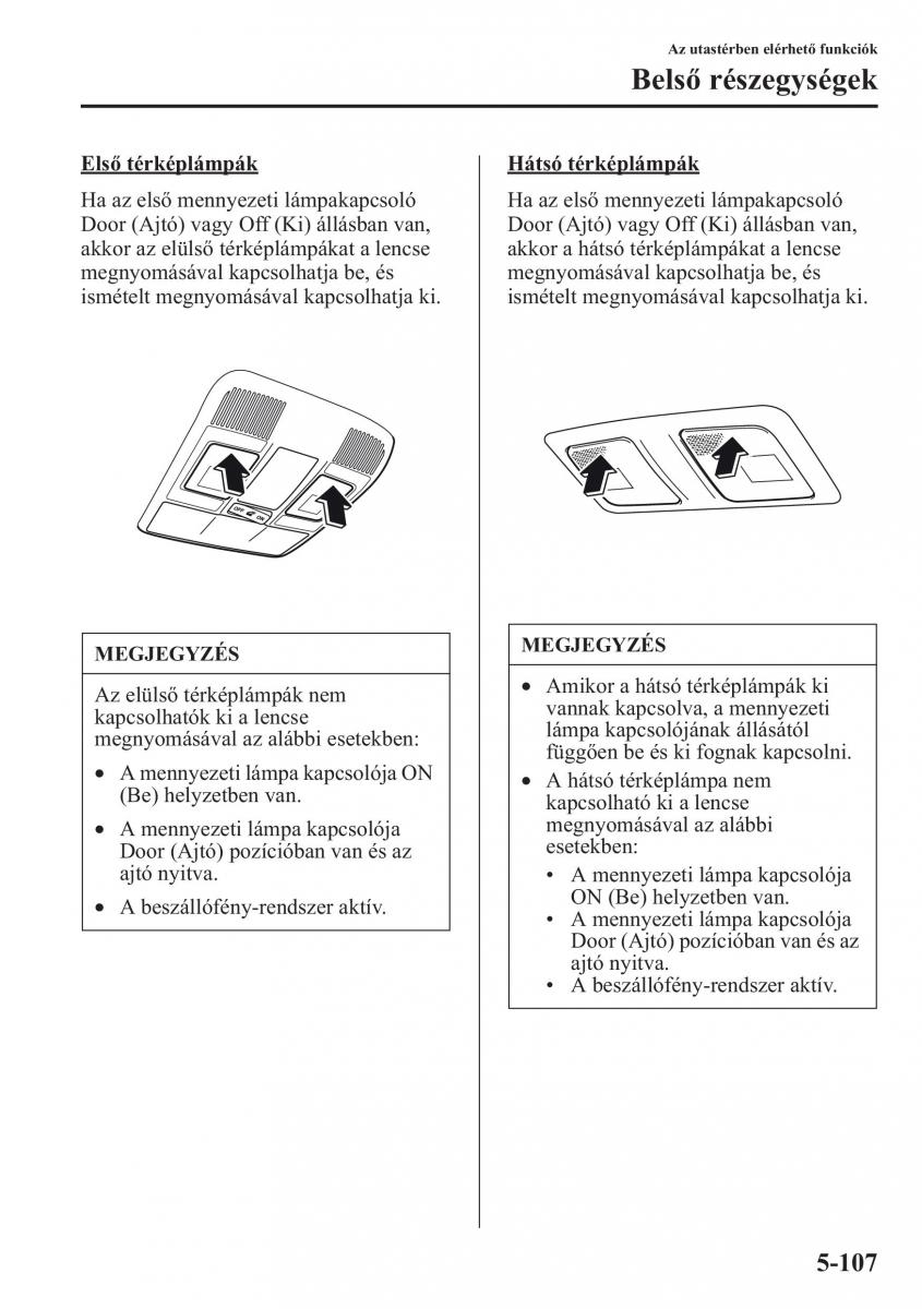 Mazda CX 5 Kezelesi utmutato / page 414