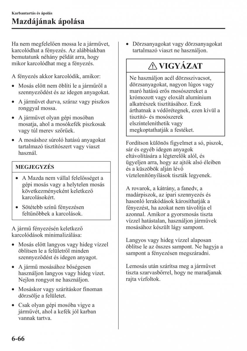 Mazda CX 5 Kezelesi utmutato / page 491