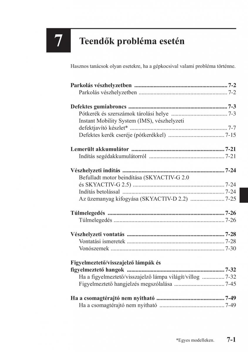 Mazda CX 5 Kezelesi utmutato / page 498