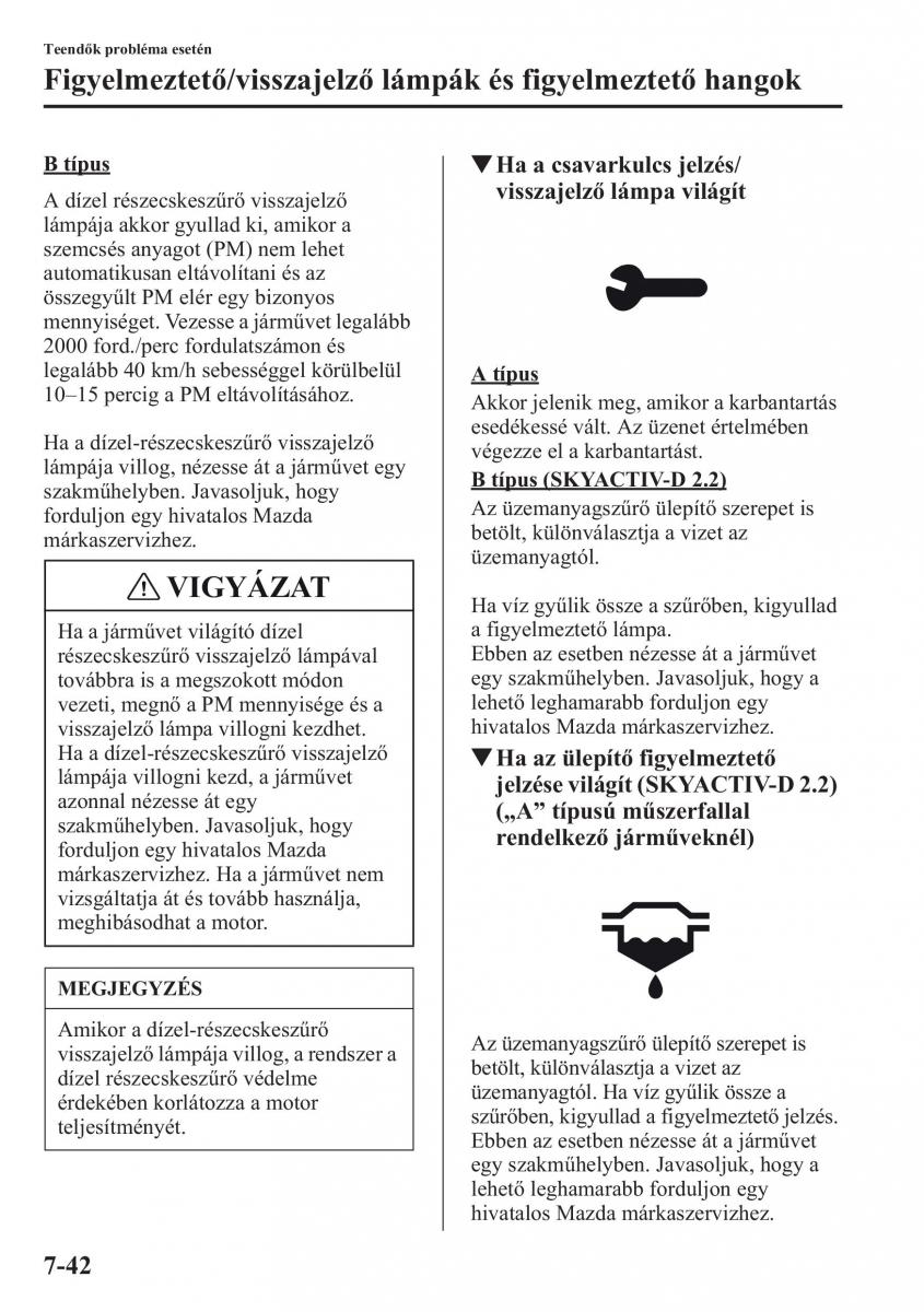 Mazda CX 5 Kezelesi utmutato / page 539